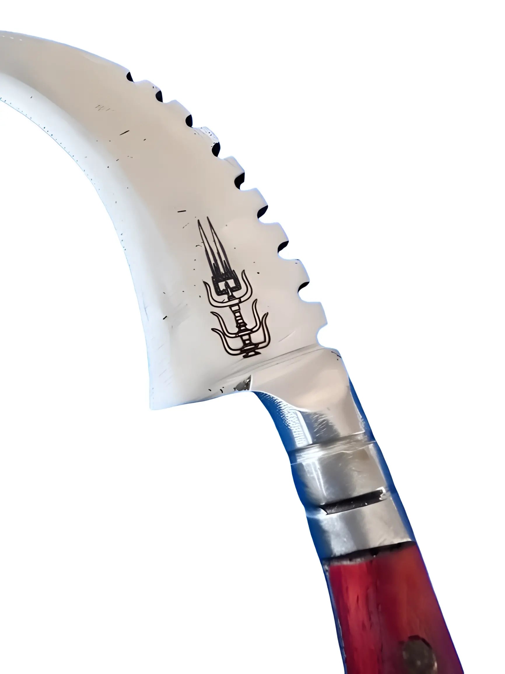 Wooden Engraved Sarbloh Bagh, Traditional Sikh Design