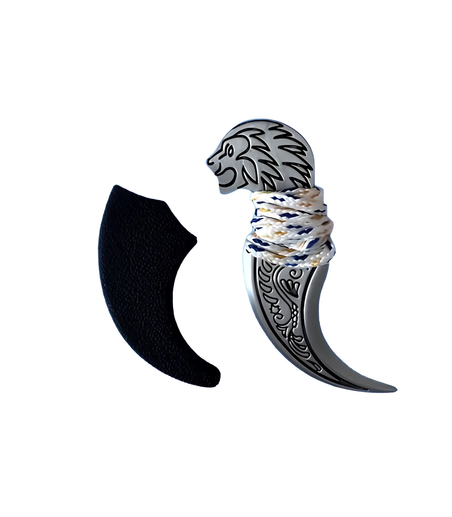 Sarbloh Chain - Lion Design - 50g - Akaal Accessories - Now Available for Next Day Delivery