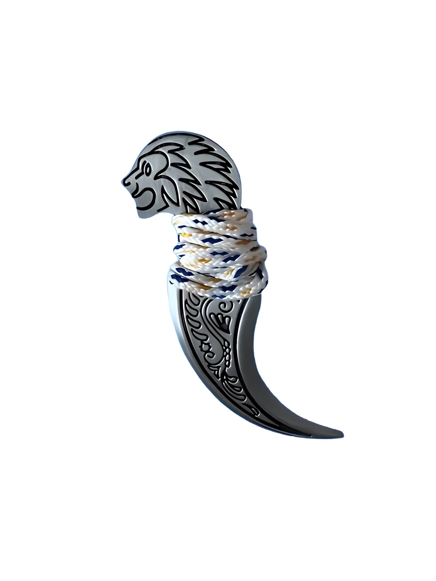 Sarbloh Chain - Lion Design - 50g - Akaal Accessories - Now Available for Next Day Delivery