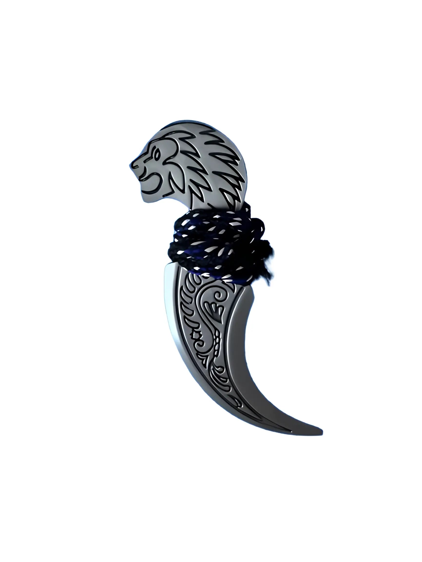 Sarbloh Chain - Lion Design - 50g - Akaal Accessories - Now Available for Next Day Delivery