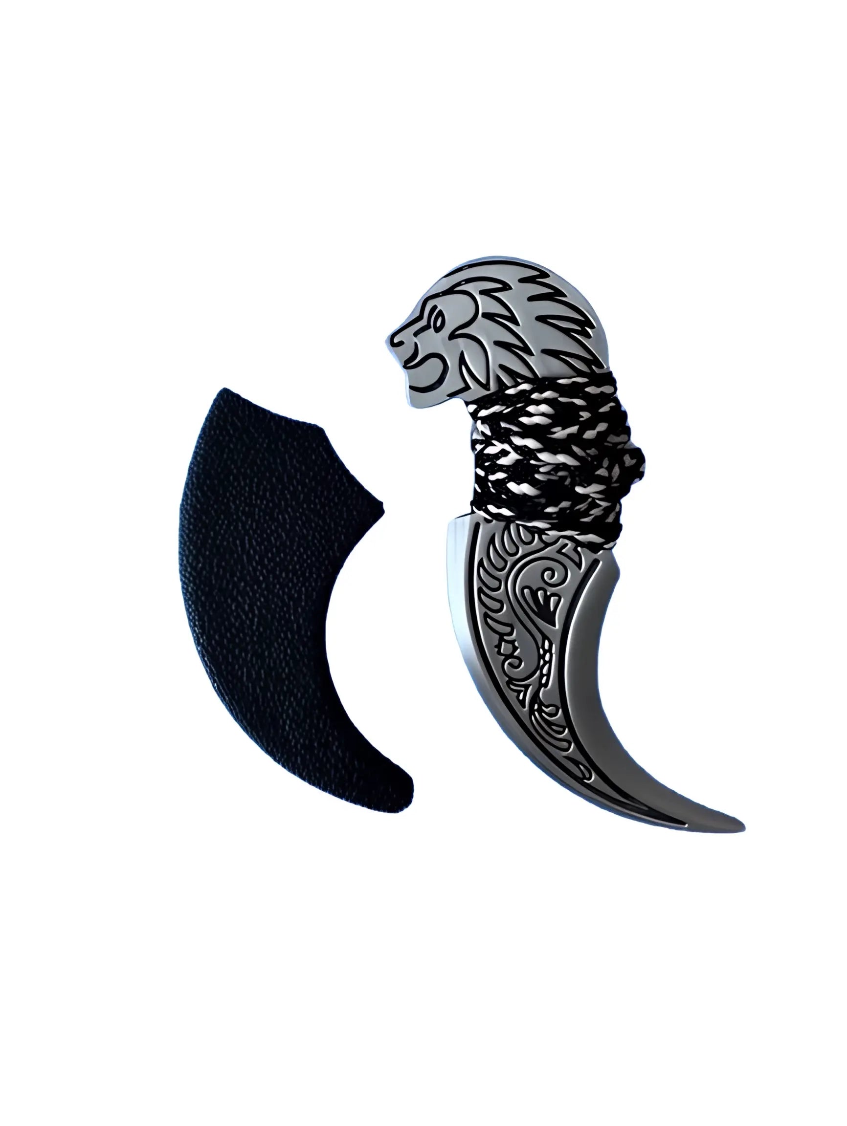 Sarbloh Chain - Lion Design - 50g - Akaal Accessories - Now Available for Next Day Delivery