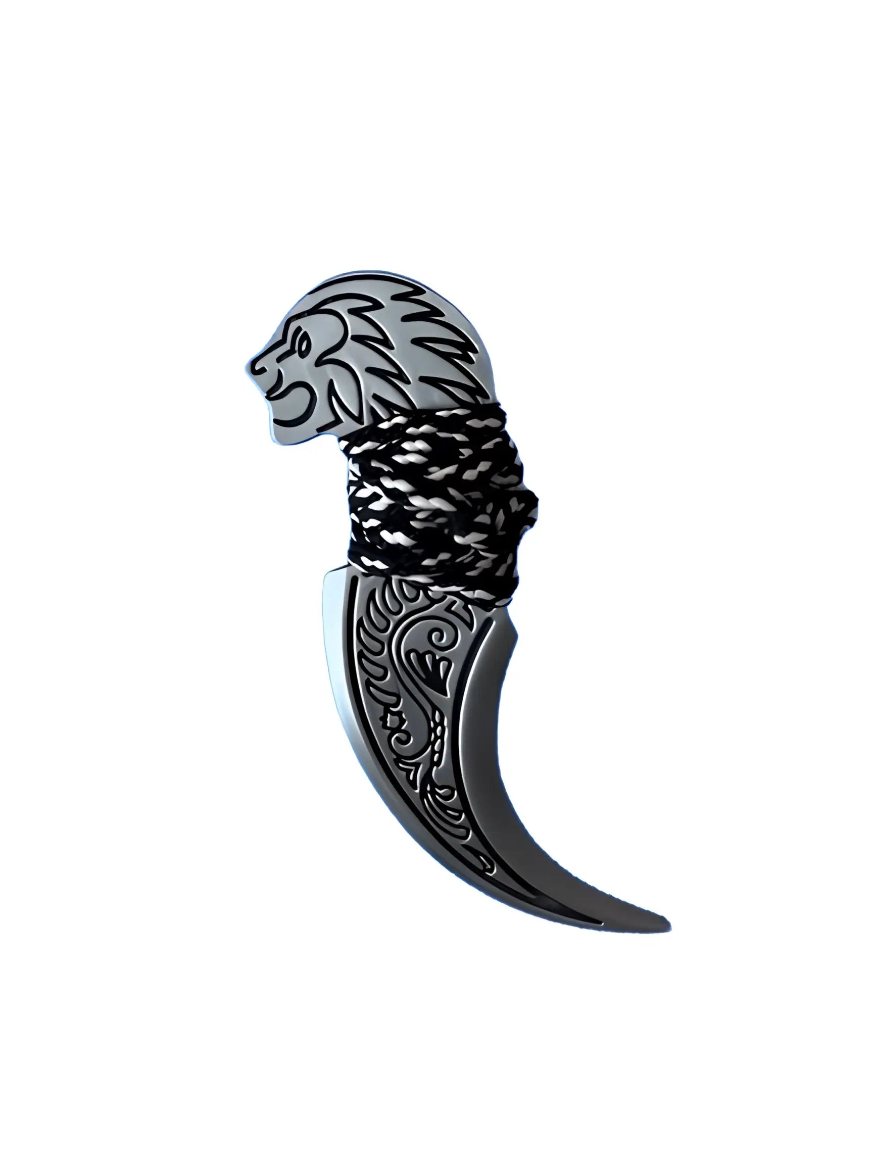 Sarbloh Chain - Lion Design - 50g - Akaal Accessories - Now Available for Next Day Delivery