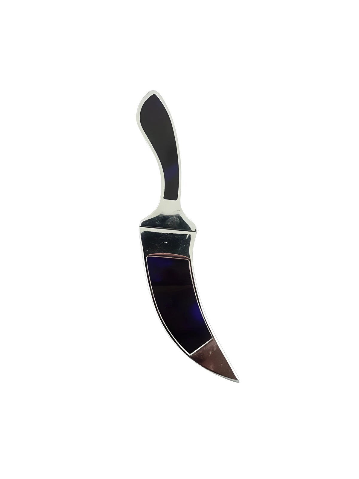 Sarbloh Kirpan - 6 inch - Blue & Silver (2) - Akaal Accessories - Now Available for Next Day Delivery