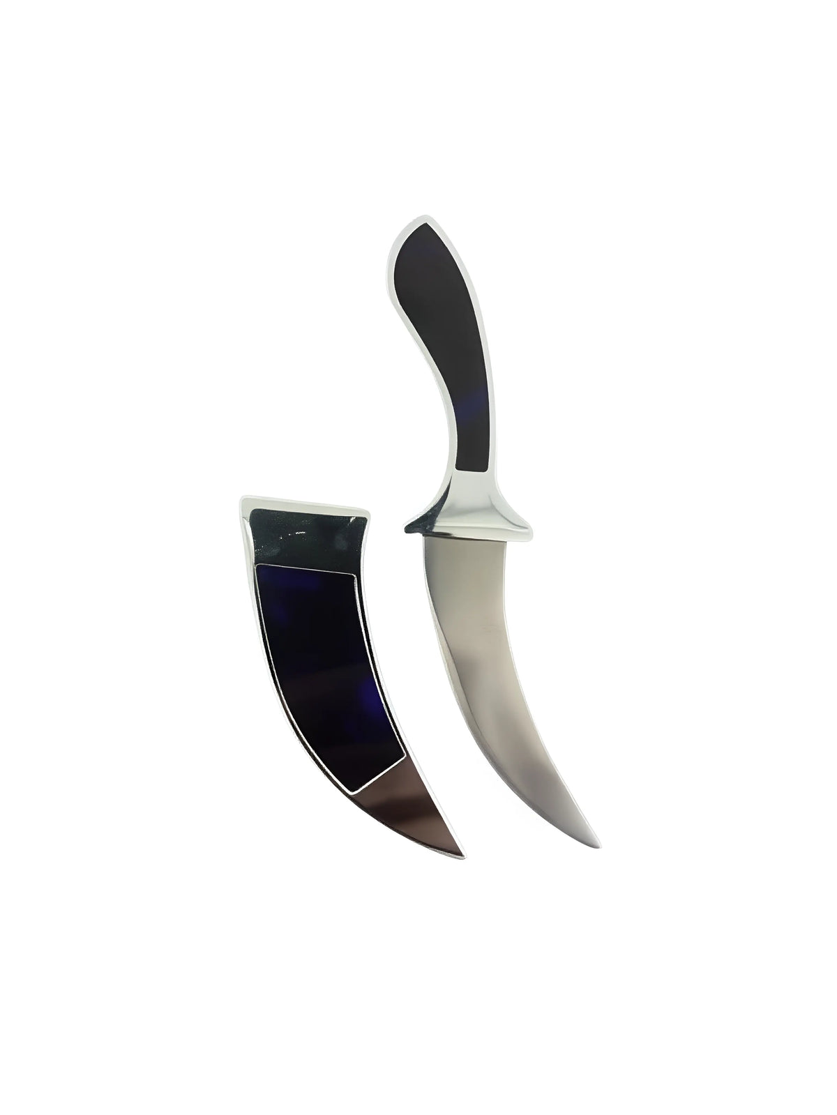 Sarbloh Kirpan - 6 inch - Blue & Silver (2) - Akaal Accessories - Now Available for Next Day Delivery