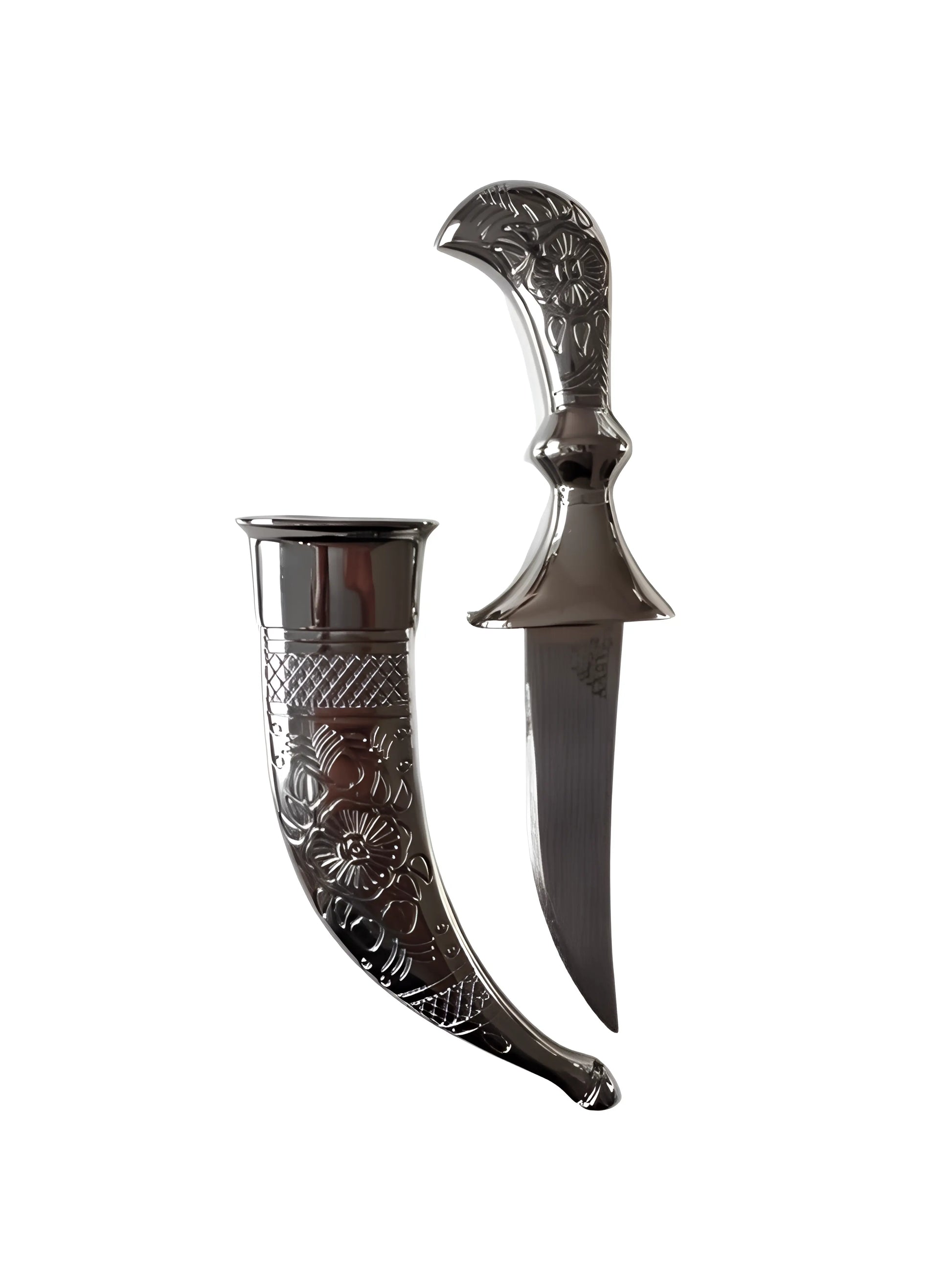 Sarbloh Kirpan - Engraved - 8 inch - Akaal Accessories - Now Available for Next Day Delivery