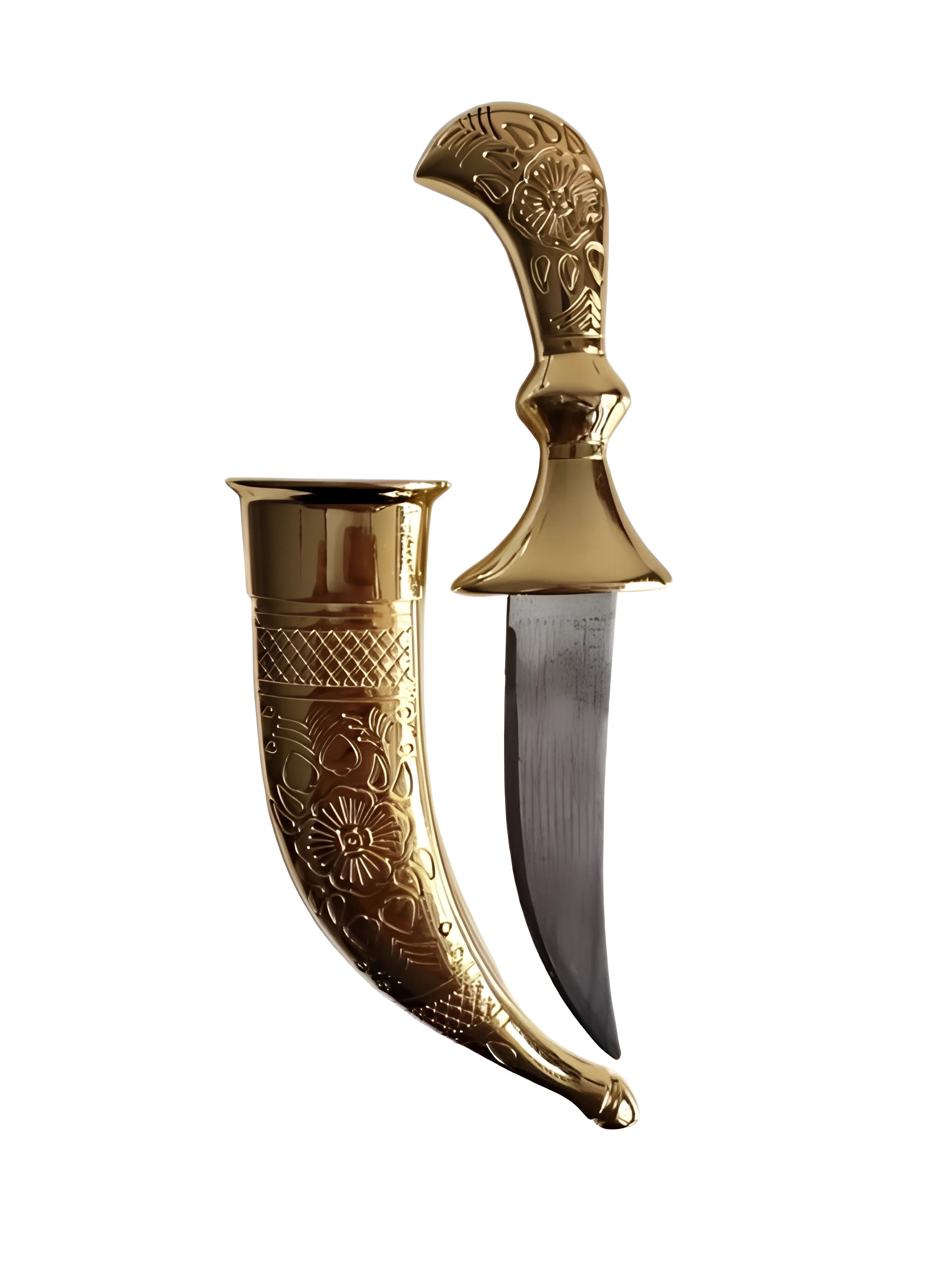Sarbloh Kirpan - Engraved - 8 inch - Akaal Accessories - Now Available for Next Day Delivery
