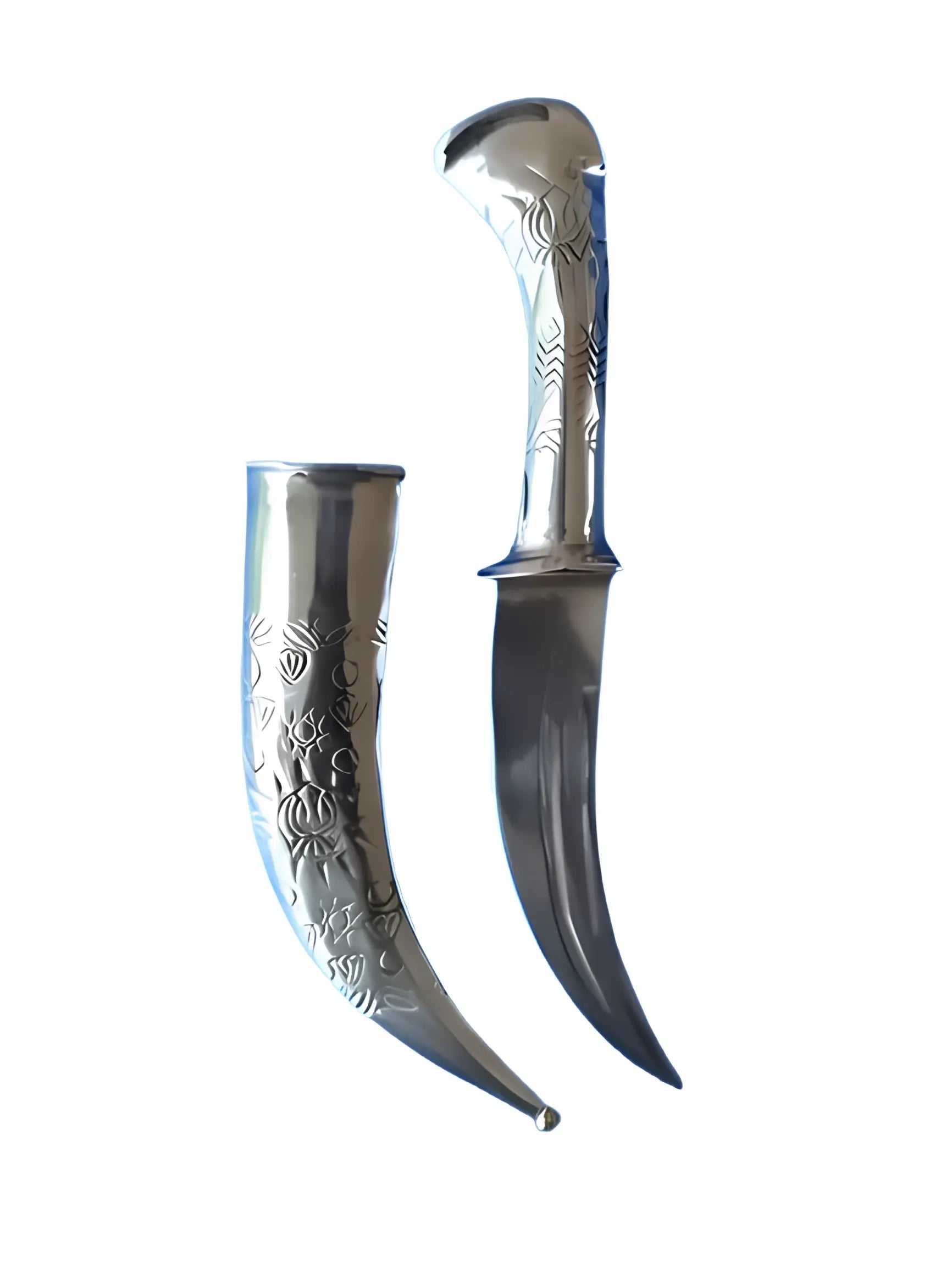 Sarbloh Kirpan - Silver Case - 10.5 inches - Akaal Accessories - Now Available for Next Day Delivery