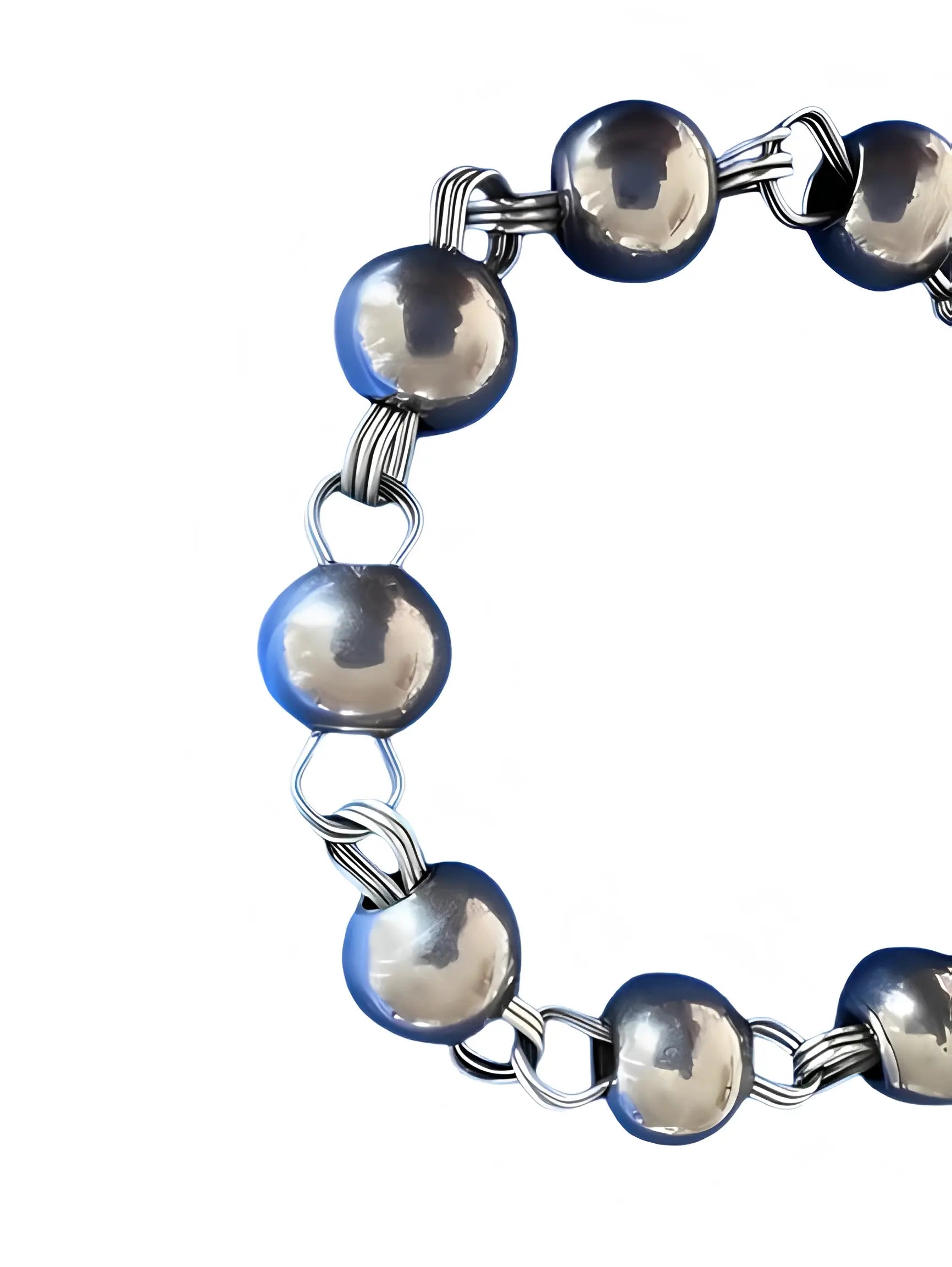 Sarbloh Mala - Medium Bead - 3 inch - Akaal Accessories - Now Available for Next Day Delivery