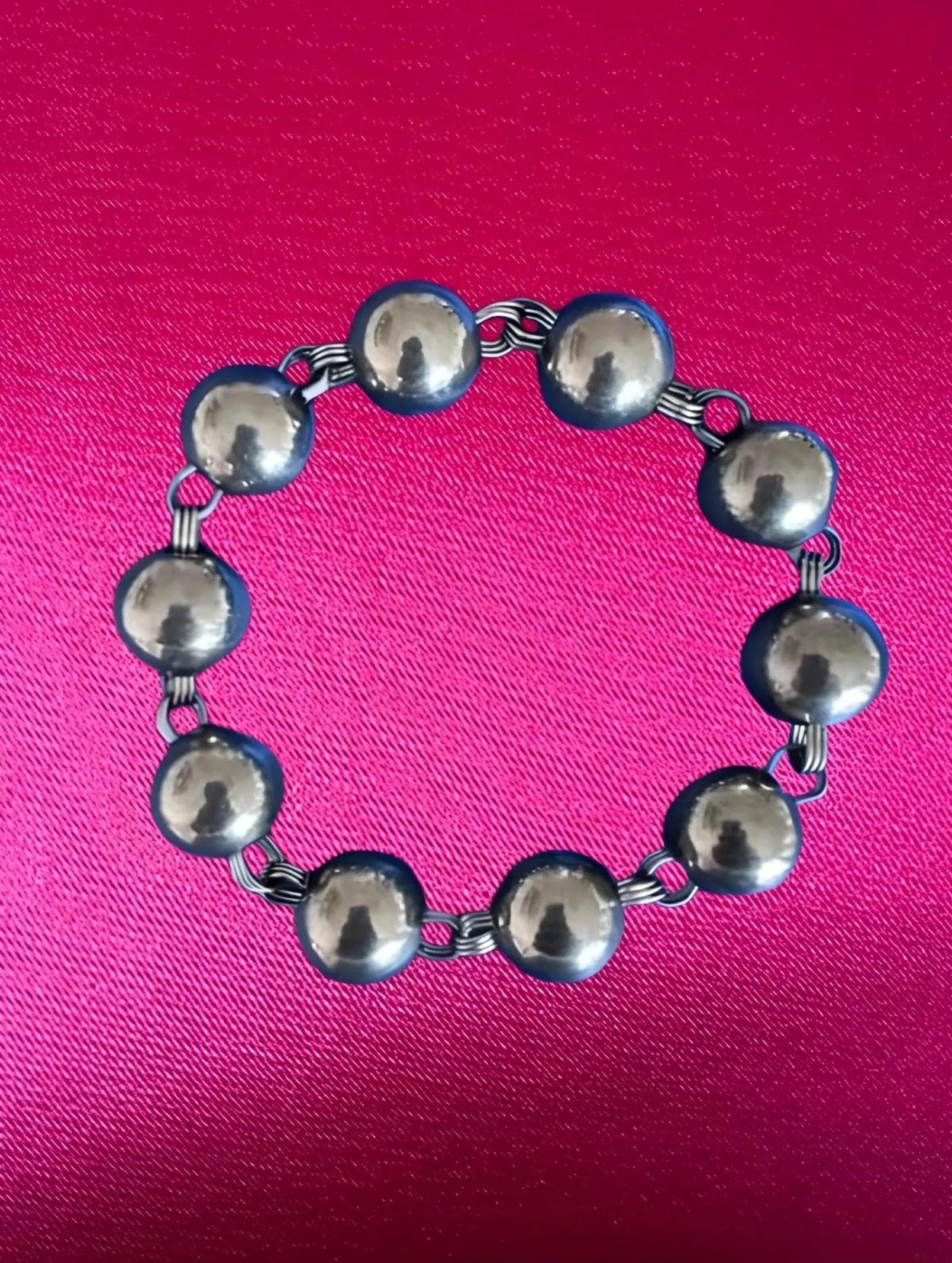 Sarbloh Mala with Large Iron Beads – Traditional Sikh Prayer Necklace