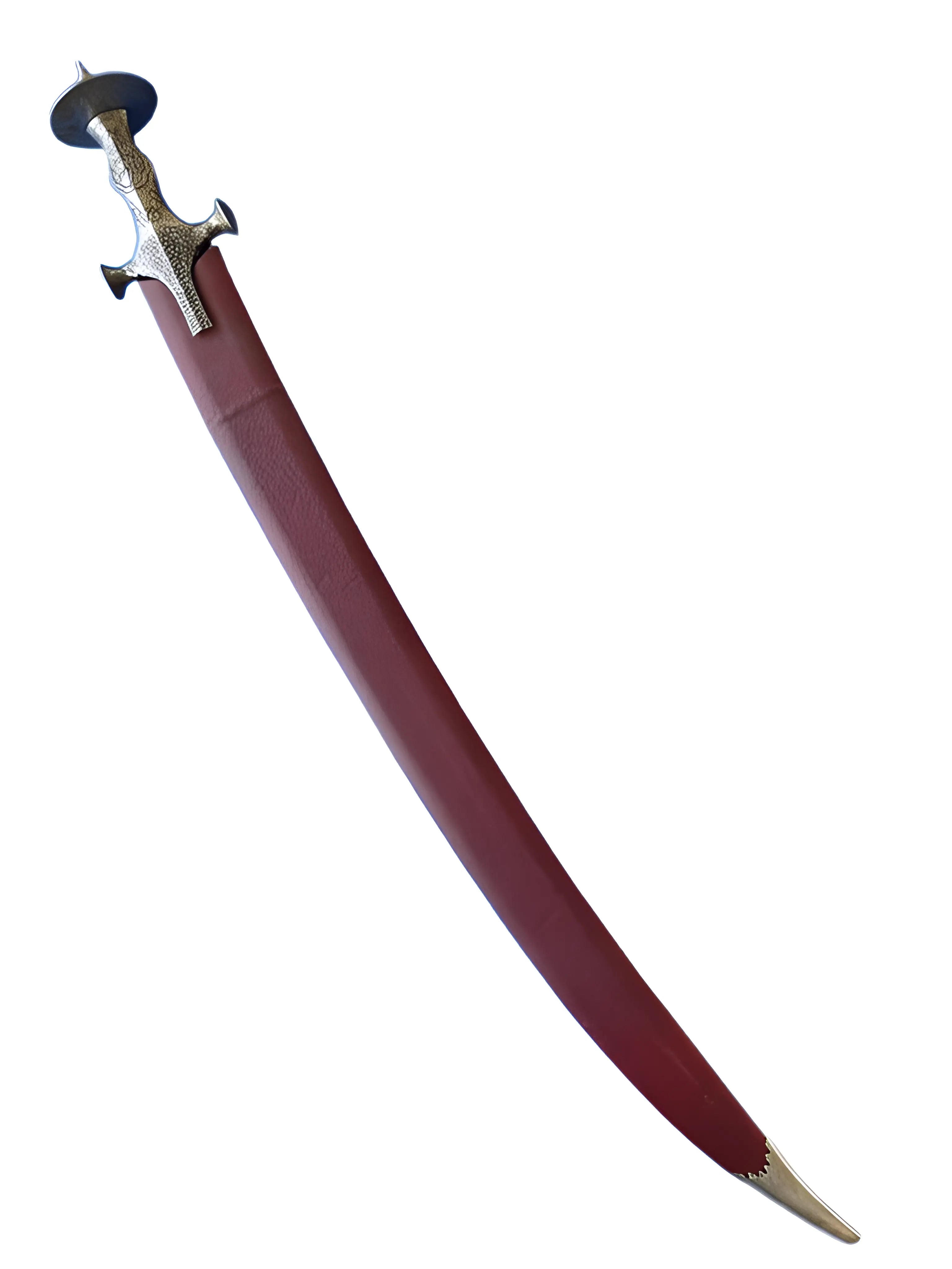Sarbloh Shastar - Burgundy Miyaan - 3ft - Akaal Accessories - Now Available for Next Day Delivery