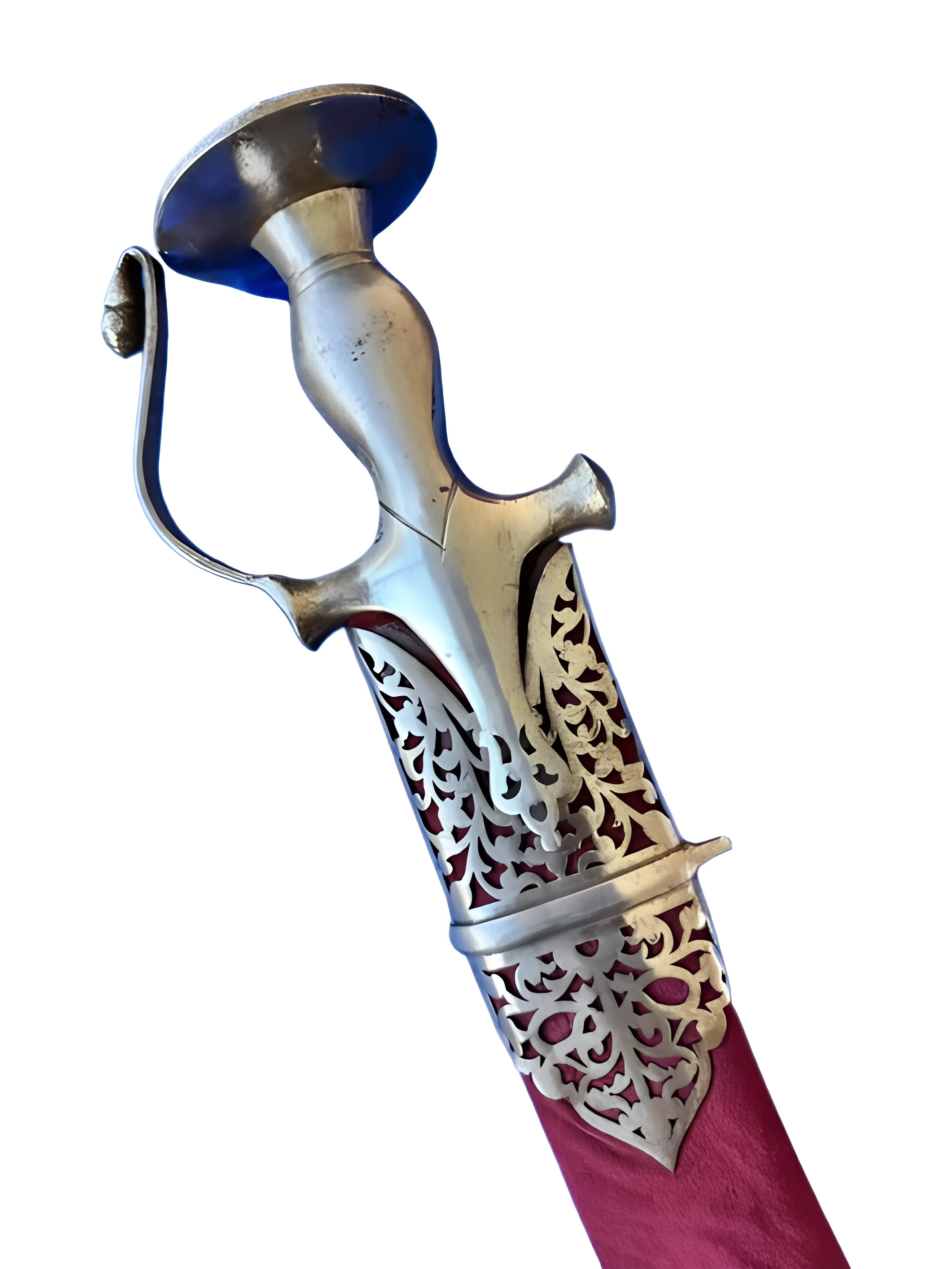 Sarbloh Shastar - Velvet - 3ft - Akaal Accessories - Now Available for Next Day Delivery