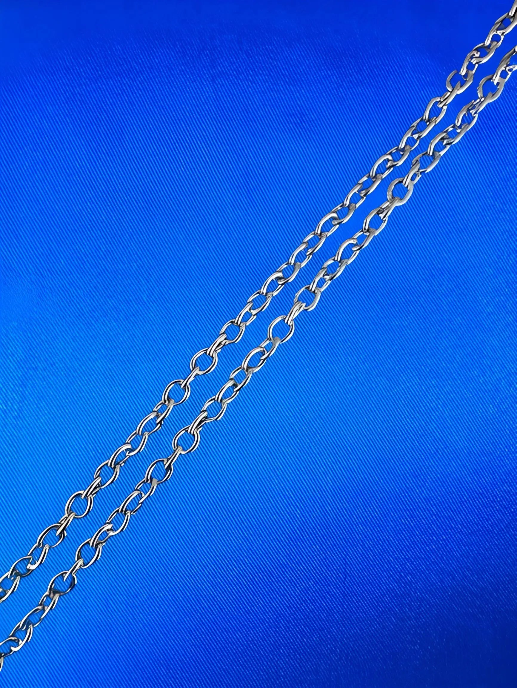Silver Khanda Necklace - Large
