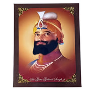 Sri Guru Gobind Singh Ji Portrait - Akaal Accessories - Now Available for Next Day Delivery