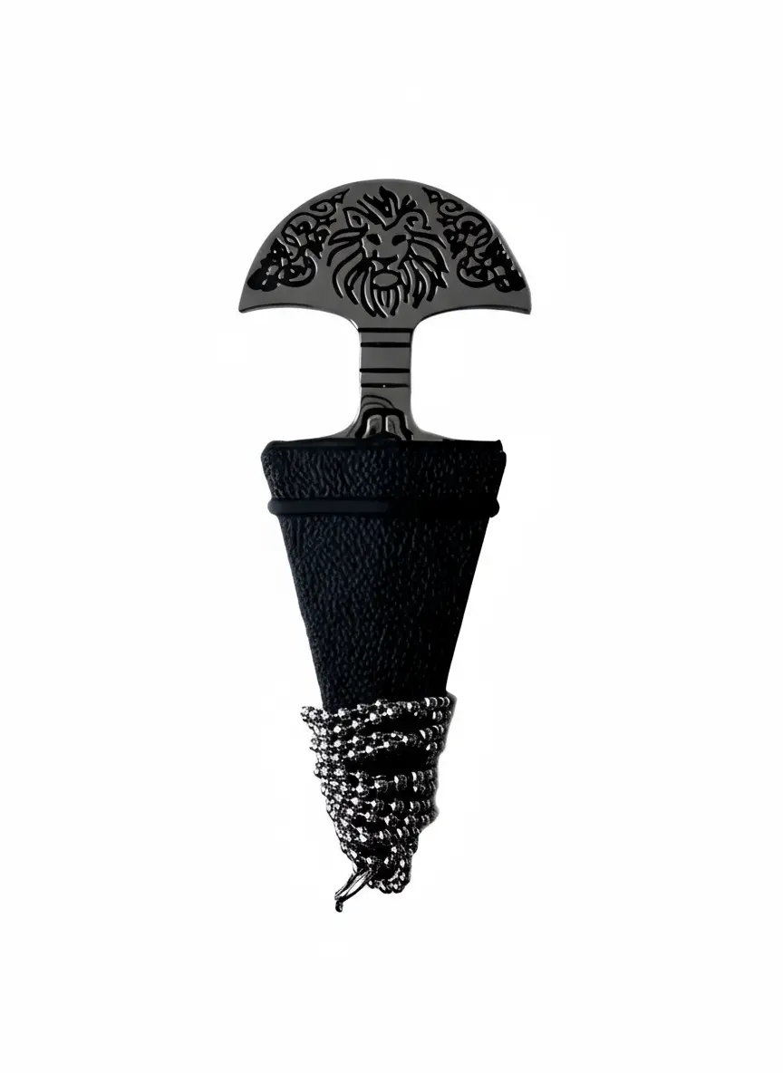 Steel Chain - Lion Design - 40g - Akaal Accessories - Now Available for Next Day Delivery