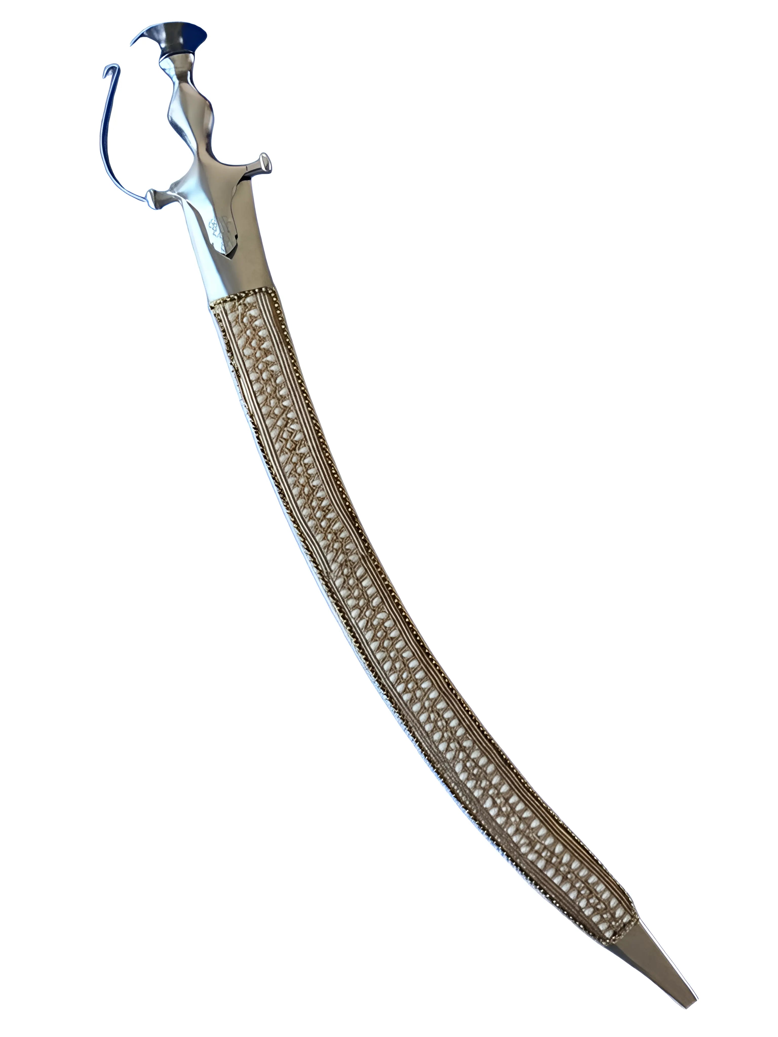 Steel Shastar - Maharaja Style - 3ft - Akaal Accessories - Now Available for Next Day Delivery