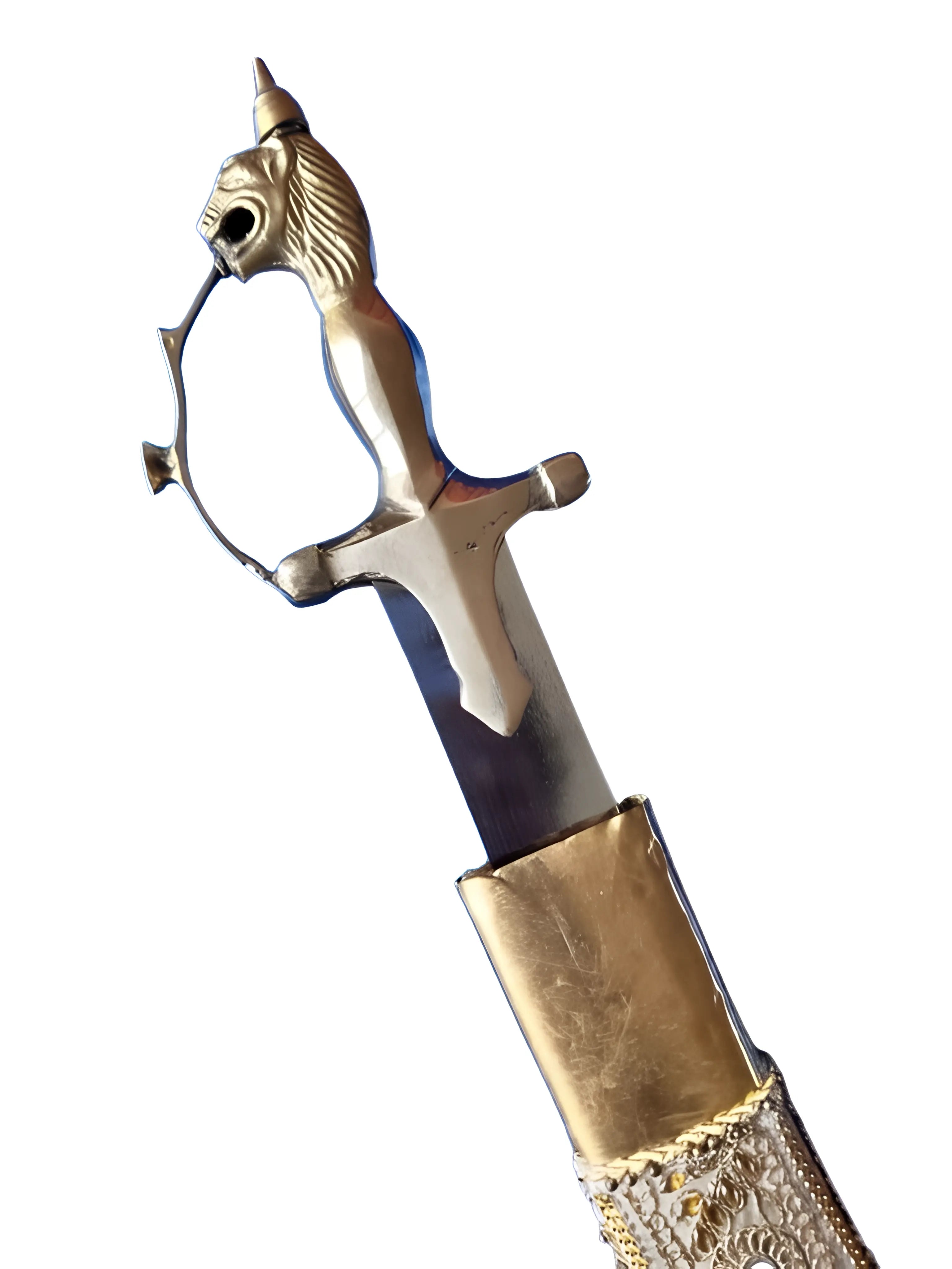 Steel Shastar - Maharaja Style - 3ft - Akaal Accessories - Now Available for Next Day Delivery