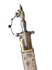 Steel Shastar - Maharaja Style - 3ft - Akaal Accessories - Now Available for Next Day Delivery