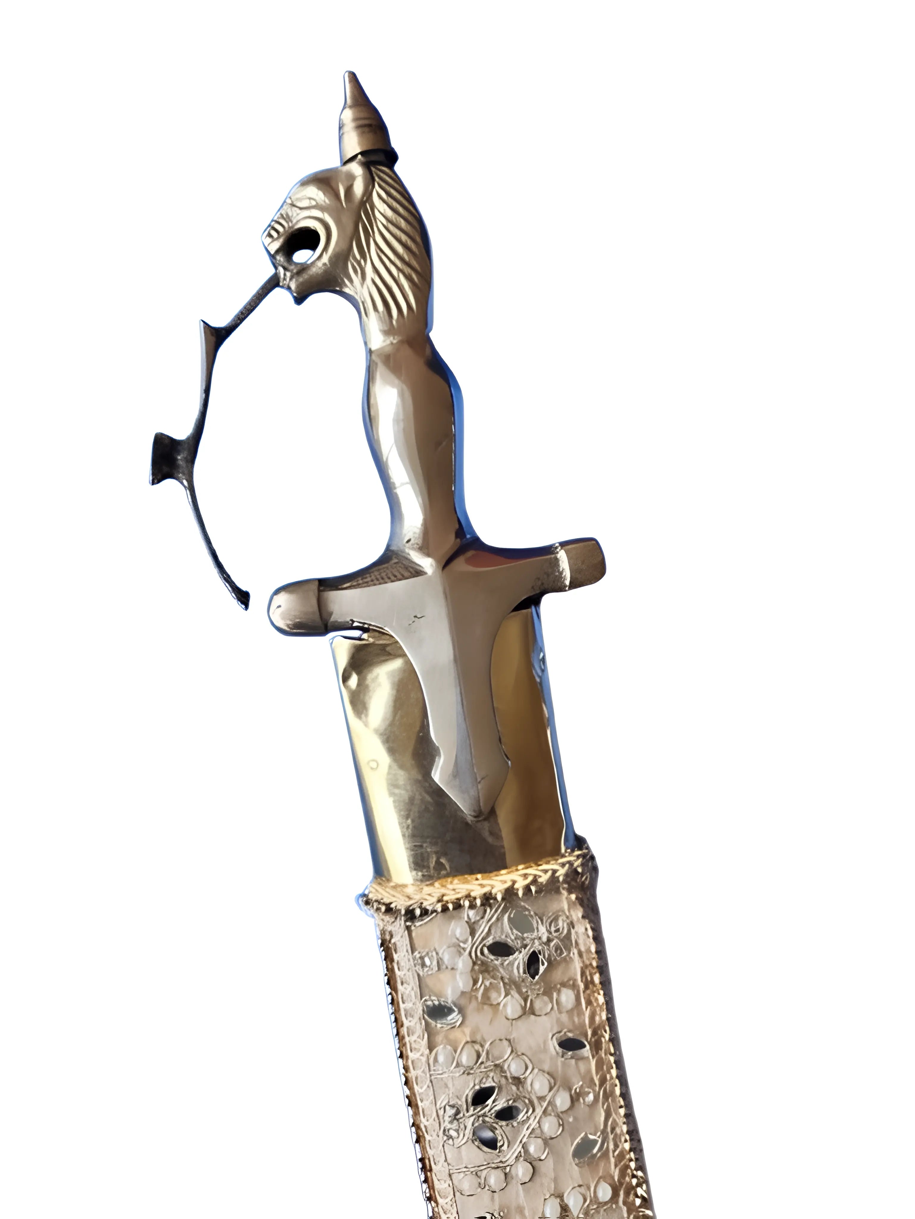 Steel Shastar - Maharaja Style - 3ft - Akaal Accessories - Now Available for Next Day Delivery