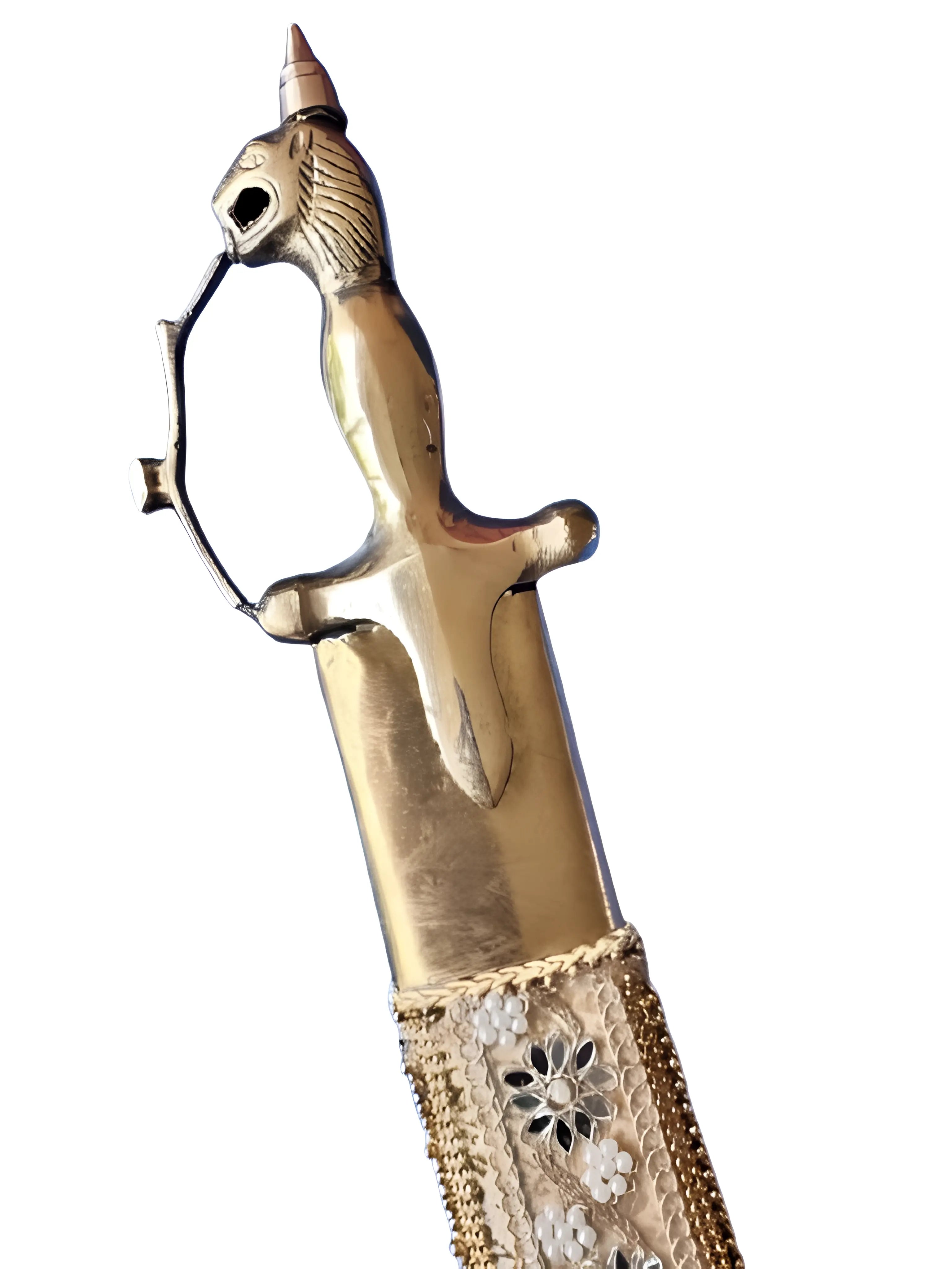 Steel Shastar - Maharaja Style - 3ft - Akaal Accessories - Now Available for Next Day Delivery