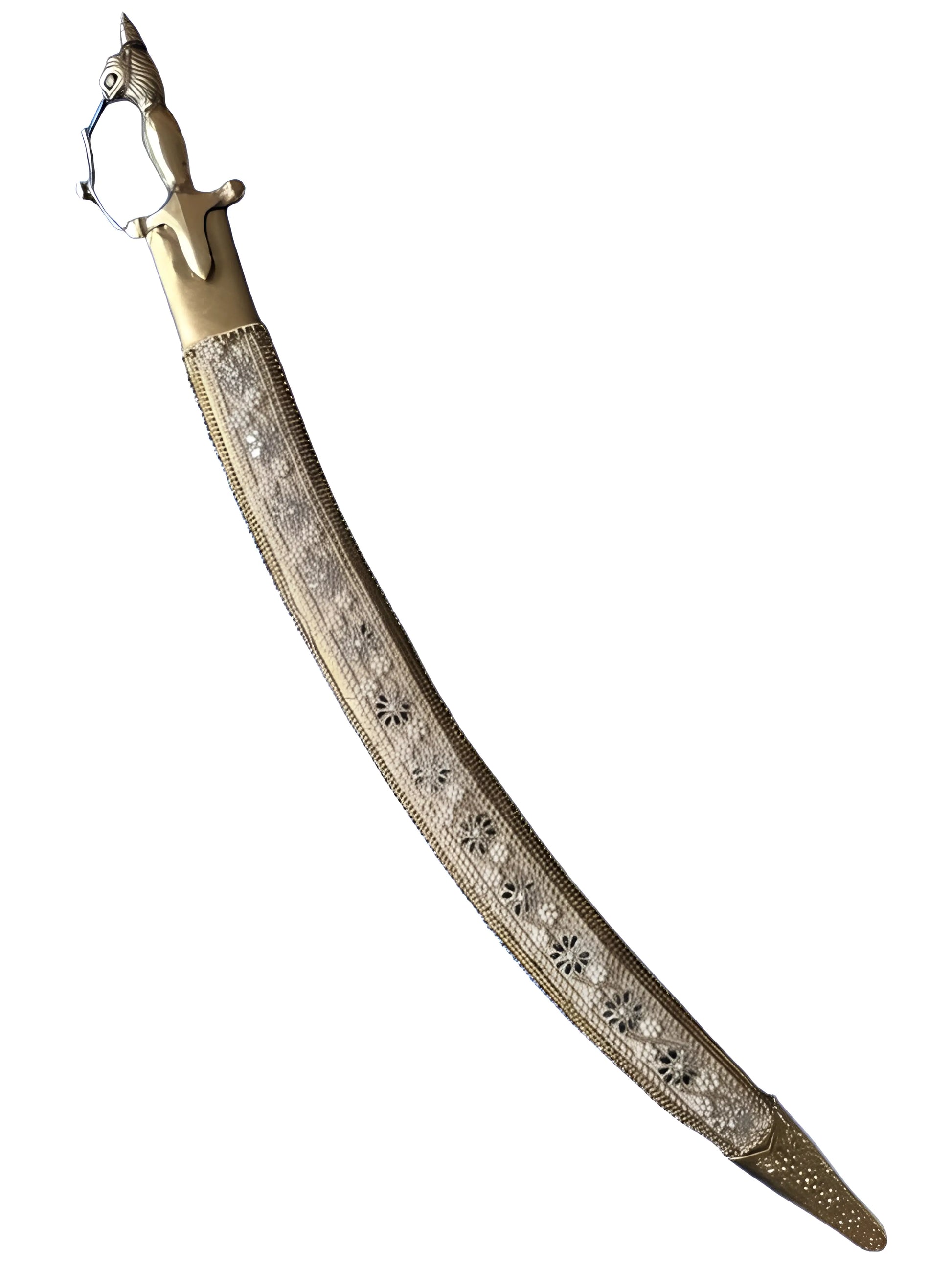 Steel Shastar - Maharaja Style - 3ft - Akaal Accessories - Now Available for Next Day Delivery