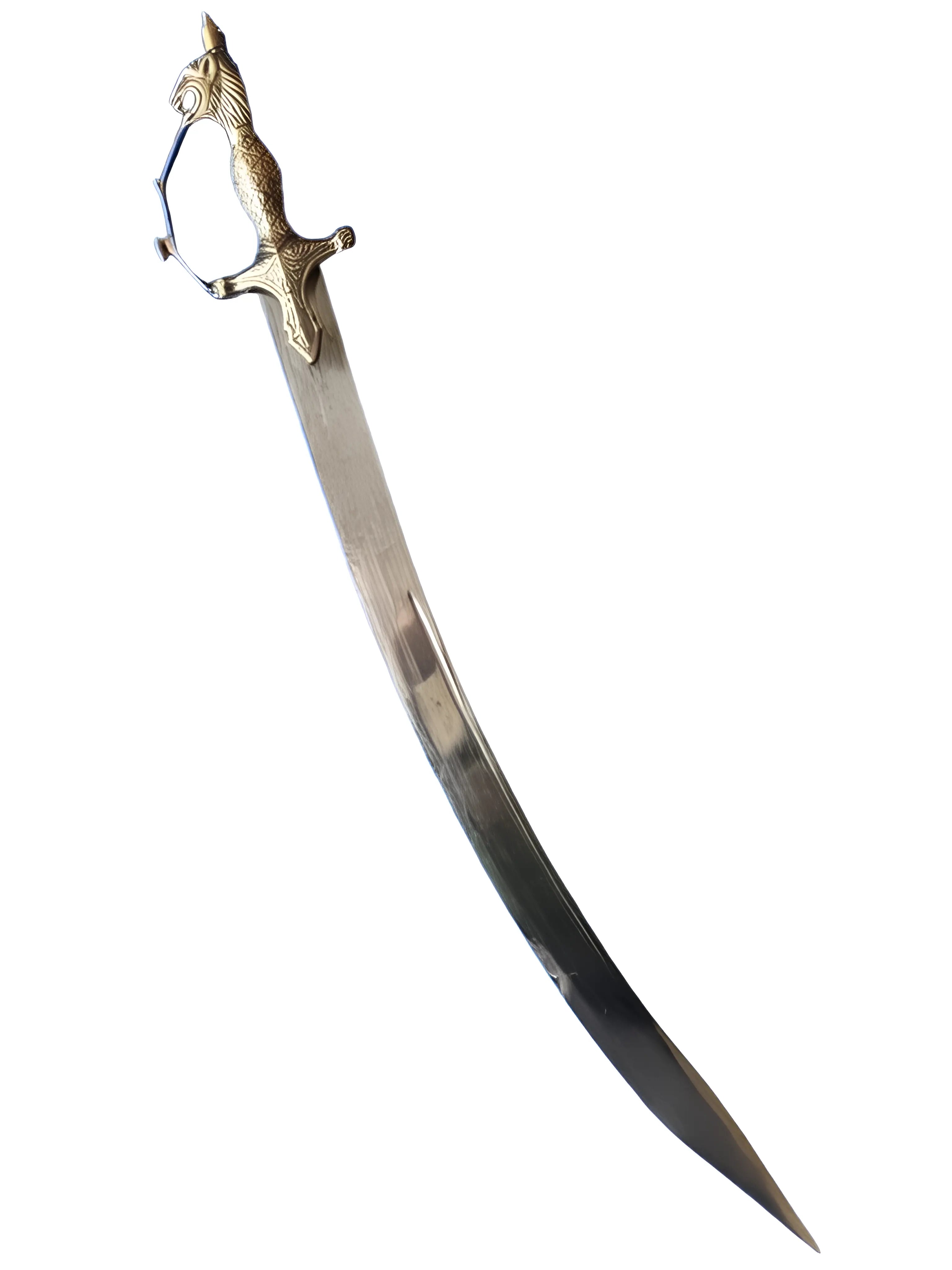 Steel Shastar - Maharaja Style - 3ft - Akaal Accessories - Now Available for Next Day Delivery