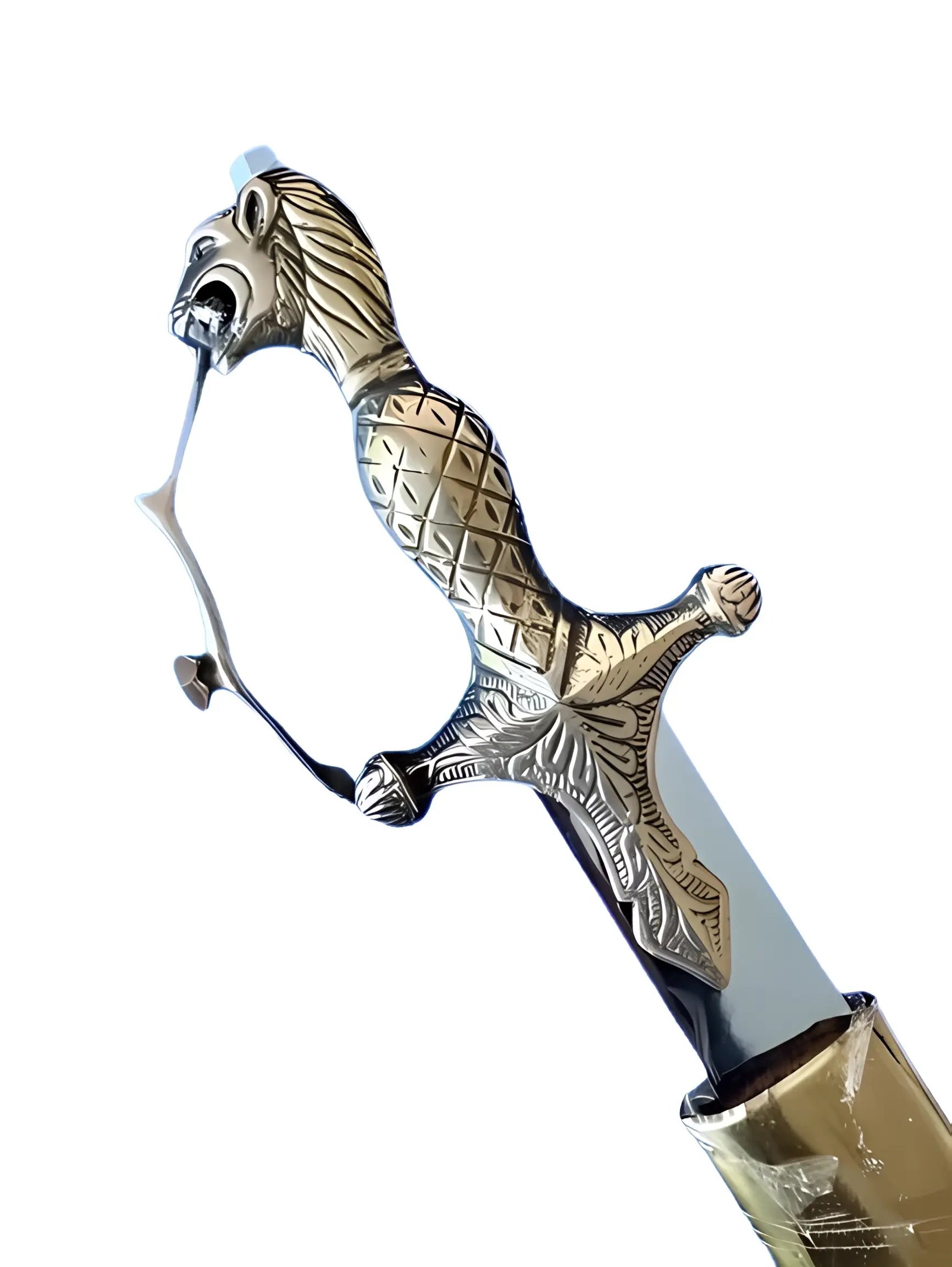 Steel Shastar - Wooden, Large - Akaal Accessories - Now Available for Next Day Delivery