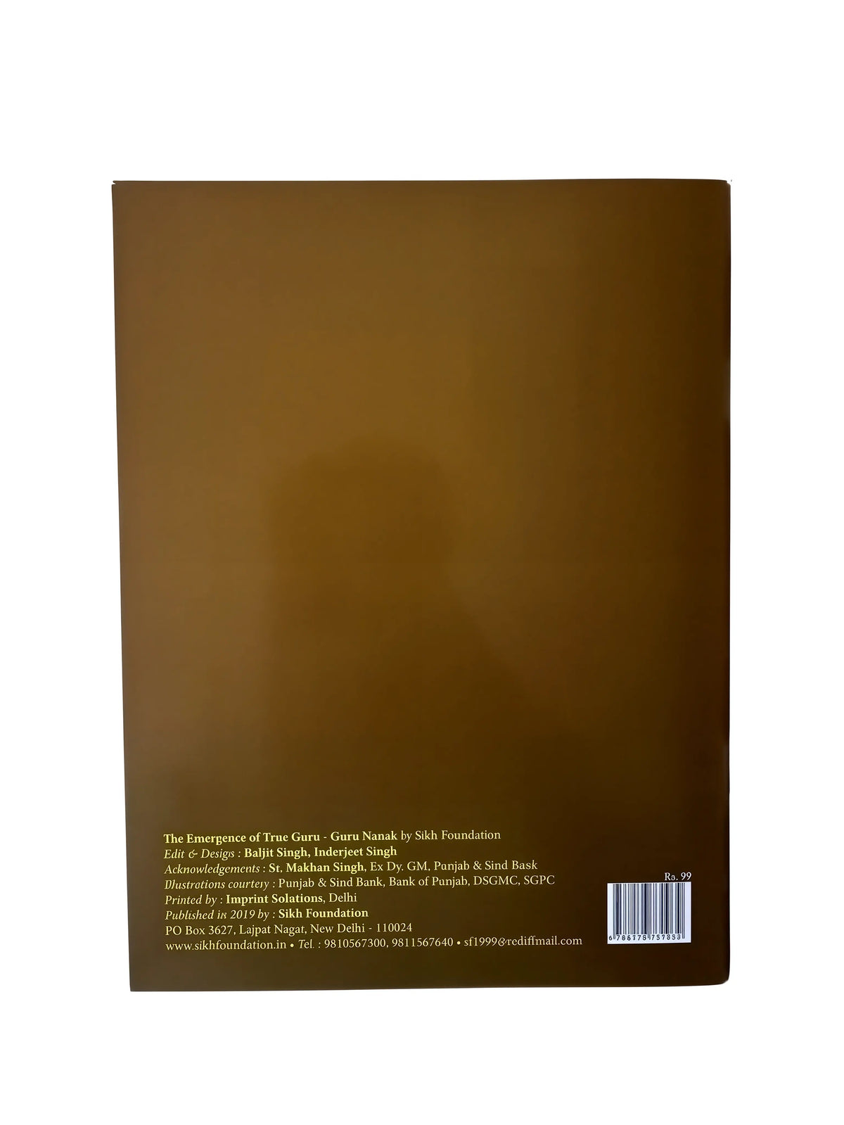 The Emergence of the True Guru – Guru Nanak Dev Ji Book - Akaal Accessories - Now Available for Next Day Delivery